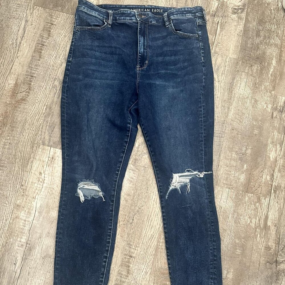 American Eagle next level stretch super high-rise